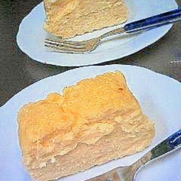 バニラアイスで しっとり濃厚チーズケーキ レシピ 作り方 By 姫子 楽天レシピ